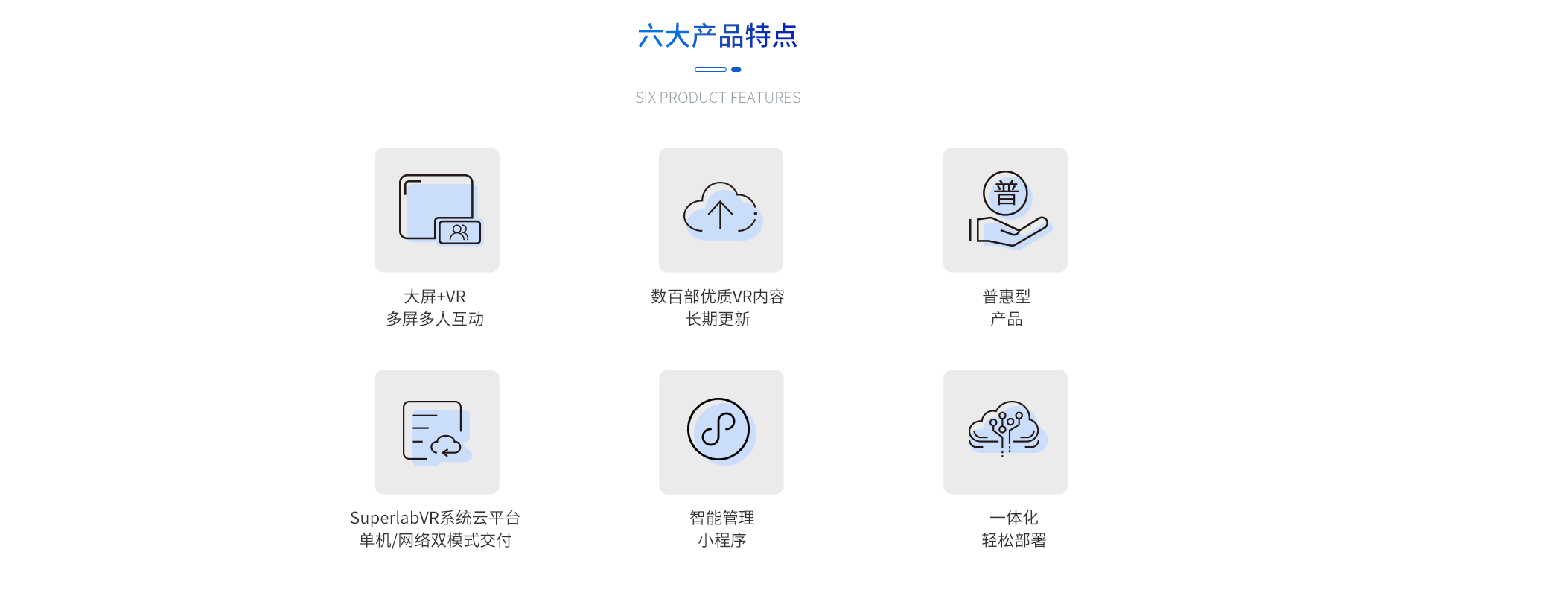 六大产品特点